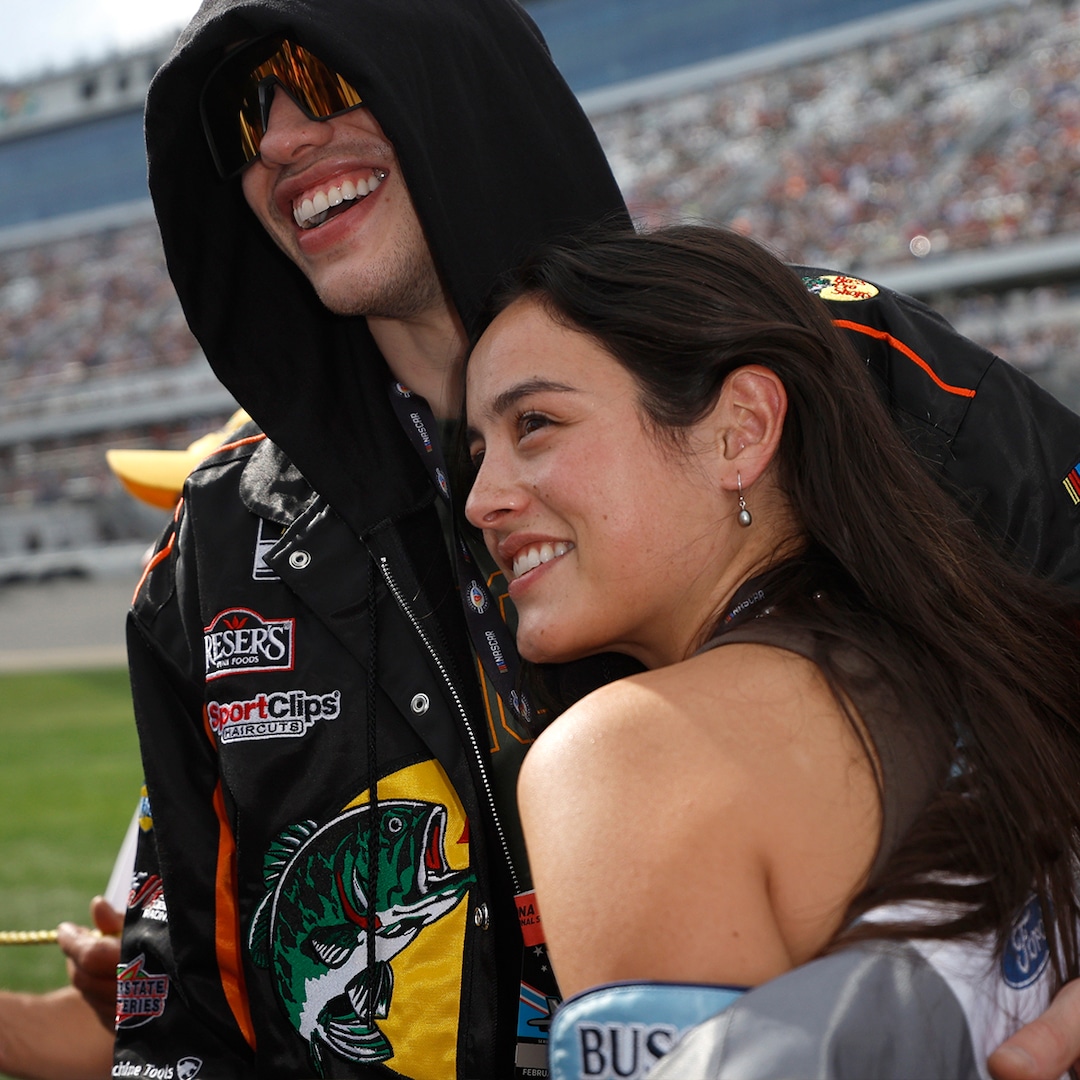 See Pete Davidson & Chase Sui Wonders Cozy Up During Daytona 500 Date